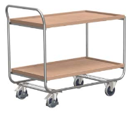 Een Tafelwagen Aluminium 97x57 koop je bij PrimaOffice